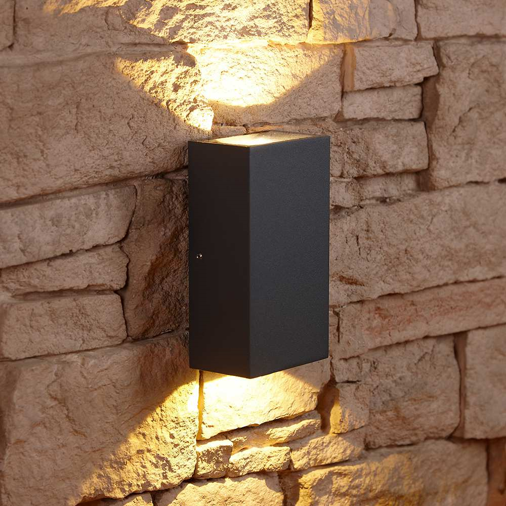 Biard Paldau LED Wall Light - Square Wall Wash Light